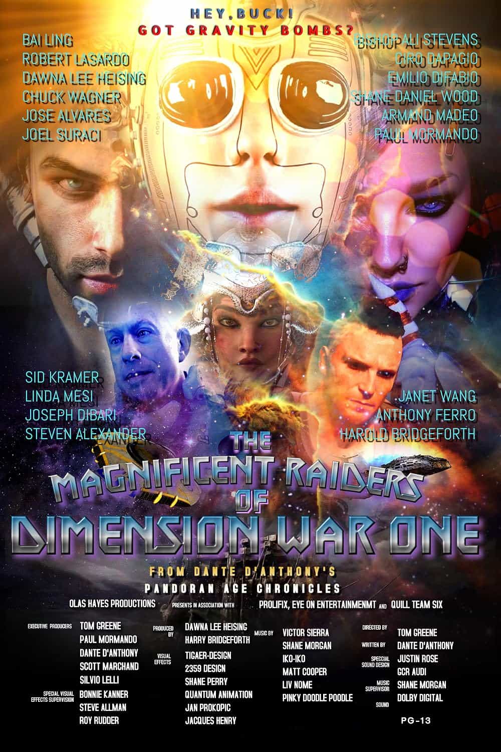 The Magnificent Raiders of Dimension War One